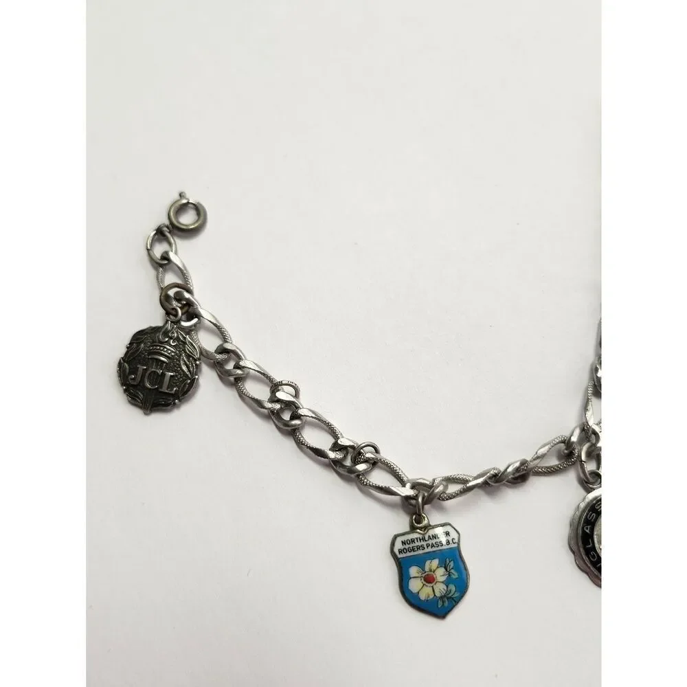 Vintage Charm Bracelet Starter Size 6.5